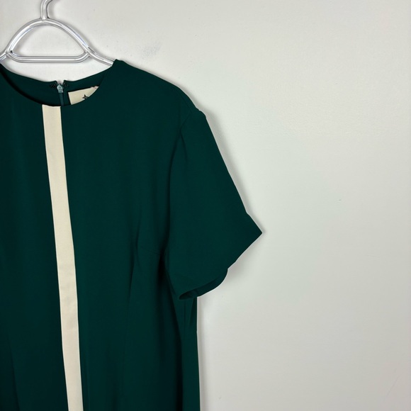 Tuckernuck Leigh Dress Midi Green Rainforest Stripe Size XXL - Picture 4 of 11